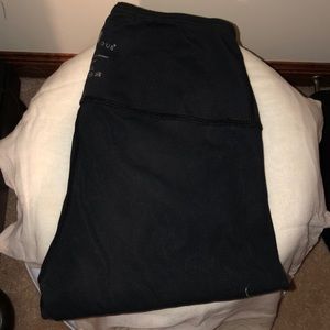 High waste Black leggings